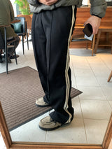 Two-line wide pants