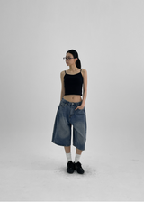 [MADE] Easy Backless Strap Sleeveless (Inbuilt Cap)