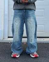 DV Teen over denim pants