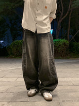 Mido Rivet Balloon denim