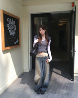 OOTJ vintage fade banding pants