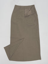 Rivet Stripe H-Line Skirt