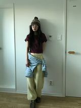Jacquard Winter Jogger Pants (2color)