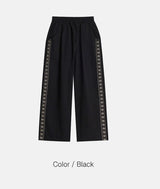 [Unisex] Handmade stitch banding pants(3color)