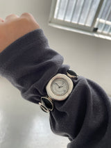 Onyx Bezel Loop Watch