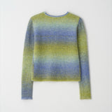 Midnight gradation cardigan