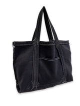 O Logo Drawing Stitch Bag / Black