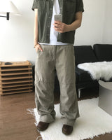 Season Panel Washed Pants