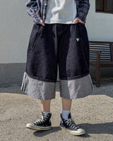 Culture Roll-up Selvedge Bermuda Denim