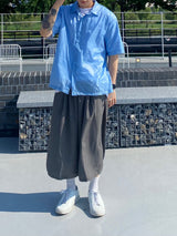 Shining string short sleeve shirt 3C