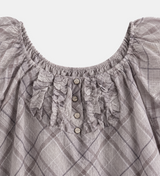 Rielle Plaid Halter Blouse