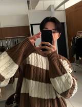  A-ekid Knock Dangara Overfit Knit