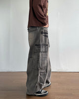 Jef Cargo Denim Pants
