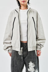 Aria Coating Zip Blouson (3color)
