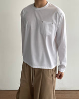 Pocket Crop Long Sleeve