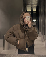 Hoodie Crop Padded