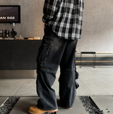 St. Parachute Cargo Wide Denim Pants