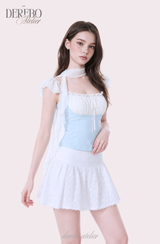 Charles chiffon scarf chiffon blouse