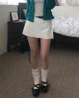 [ベルトセット] リコミニスカートパンツ (3colors)