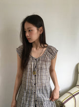 Nico Antique Vintage Gemstone Long Necklace