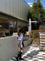 ウォンテッドプリテッドミニスカート