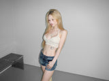 hazel knit crop  bratop(3 color) 