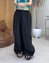 Road Balloon String Nylon Pants