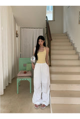 Mint Loose-Fit Layered Sleeveless T-shirt( T + sleeveless set)