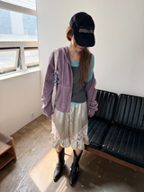 スラッシュスリムTシャツ