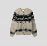  Sharp Iceland Nordic Knit Cardigan