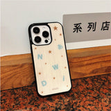【MADE】レトロ トーキョーグレーアイボリー iPhoneケース [Glossy Glass/Magsafe]