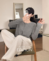 【MADE】Rib Crop Cardigan