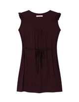 ラッフル タイ トップ(BURGUNDY)
