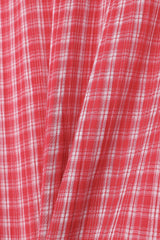 Jian Cropped Checked Shirt (3color)