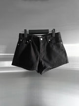 Teeth Adjust Cotton Shorts