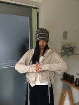 Grunge Weaving Beanie (2color)