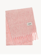 Wool candy muffler (bery pink)