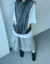 ベーシックカーゴバミューダスウェットパンツ🩶🖤 - 2 カラーズ