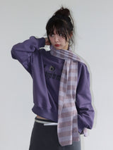 ラッキースウェットシャツ (DUST PURPLE)