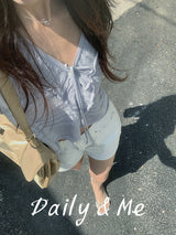 frill see-through cardigan(4color)