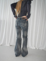 sister washing dyeing bootcut 