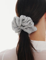 26SS★ Colombe d'Or (W) Pleated Hair Scrunchie