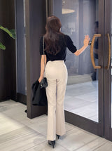 Benon Span Slim Bootcut Slacks