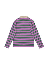 Stripe Rugby T-shirt (Purple)