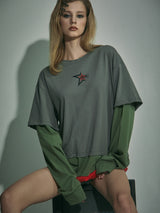 DAMAGE LAYERED T