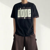 ドープ レタリング カラーマッチング ショートスリーブ Tシャツ