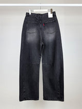 TUCK BALLOON JEANS (2C)
