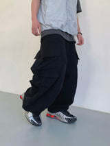 Furbit Unbalanced Cargo Balloon Pants 6C