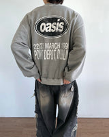 オアシスピグメントスウェットシャツ