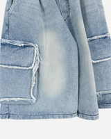 Indie Bermuda Cargo Denim Pants